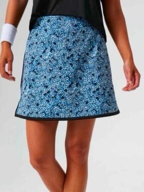 Tuckernuck Blue and White Floral Mini Skirt